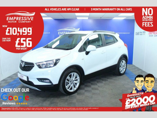 Vauxhall Mokka X  1.4i Turbo Active SUV 5dr Petrol Auto Euro 6 (140 