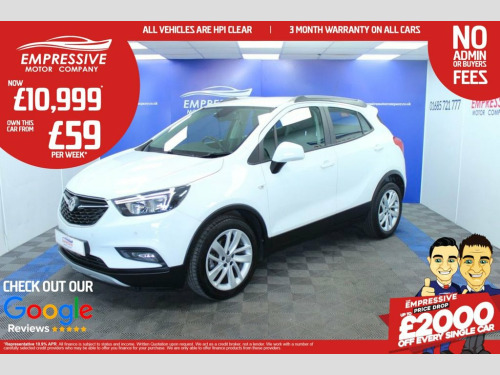 Vauxhall Mokka X  1.4i Turbo Active SUV 5dr Petrol Auto Euro 6 (140 
