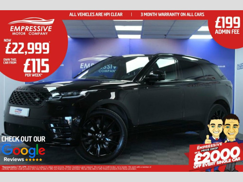 Land Rover Range Rover Velar  2.0 D180 R-Dynamic SE SUV 5dr Diesel Auto 4WD Euro
