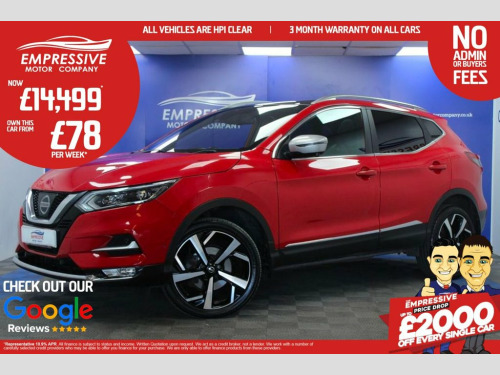 Nissan Qashqai  1.5 dCi Tekna+ SUV 5dr Diesel Manual Euro 6 (s/s) 