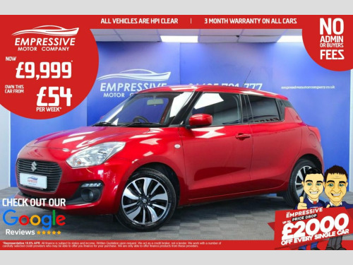 Suzuki Swift  1.2 Dualjet MHEV SZ-T Hatchback 5dr Petrol Hybrid 