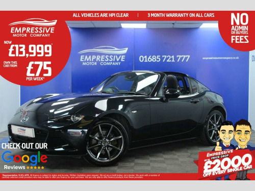 Mazda MX-5  2.0 SKYACTIV-G Sport Nav Convertible 2dr Petrol Ma