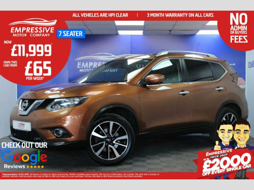 Nissan X-Trail  1.6 DIG-T N-Vision SUV 5dr Petrol Manual Euro 6 (s