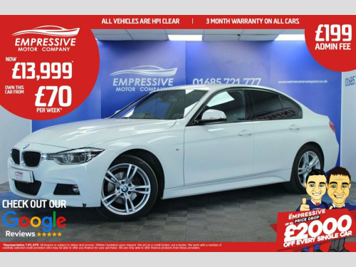BMW 3 Series  2.0 320d M Sport Saloon 4dr Diesel Auto xDrive Eur
