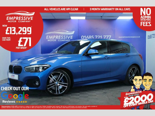 BMW 1 Series  1.5 116d M Sport Shadow Edition Hatchback 5dr Dies