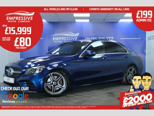 Mercedes-Benz C-Class  2.0 C300d AMG Line (Premium) Saloon 4dr Diesel G-T