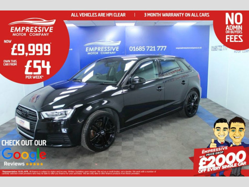 Audi A3  1.6 TDI SE Technik Sportback 5dr Diesel Manual Eur