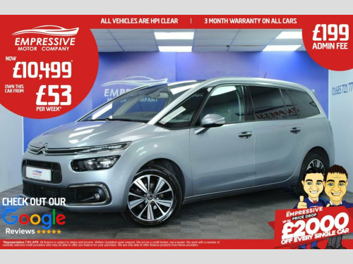 Citroen Grand C4 Picasso  1.6 BlueHDi Flair MPV 5dr Diesel Manual Euro 6 (s/ 