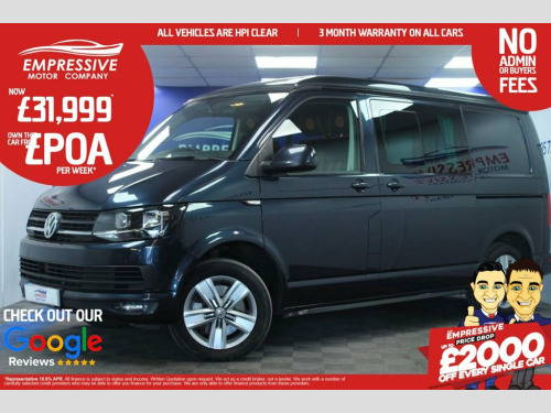 Volkswagen Transporter  2.0 TDI T32 Highline Kombi Double Cab 5dr Diesel D