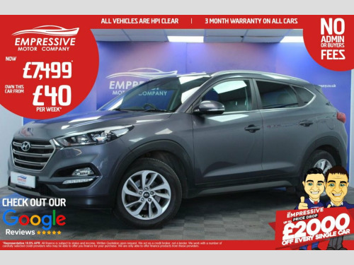 Hyundai Tucson  1.7 CRDi Blue Drive Premium SUV 5dr Diesel Manual 