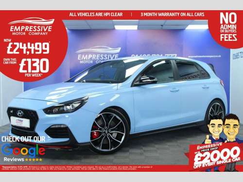 Hyundai i30  2.0 T-GDi N Performance Hatchback 5dr Petrol Manua