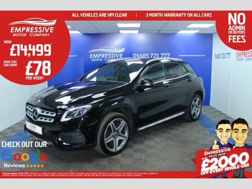 Mercedes-Benz GLA-Class  2.1 GLA200d AMG Line (Premium) SUV 5dr Diesel 7G-D