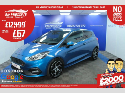 Ford Fiesta  1.5T EcoBoost ST-2 Hatchback 3dr Petrol Manual Eur