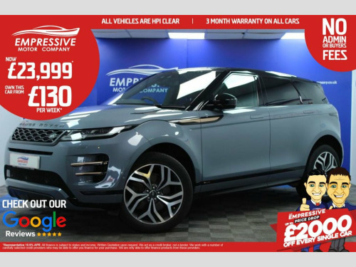 Land Rover Range Rover Evoque  2.0 D180 First Edition SUV 5dr Diesel Auto 4WD Eur