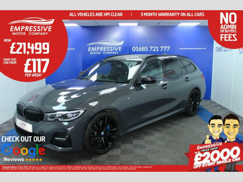 BMW 3 Series  2.0 320d MHT M Sport Plus Edition Touring 5dr Dies