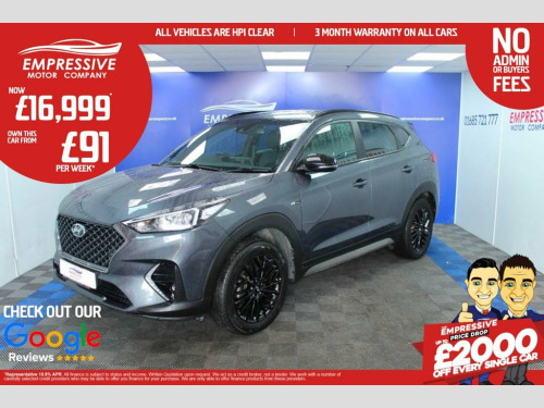 Hyundai Tucson  1.6 GDi N Line SUV 5dr Petrol Manual Euro 6 (s/s) 