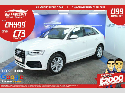 Audi Q3  2.0 TDI S line SUV 5dr Diesel Manual Euro 6 (s/s) 