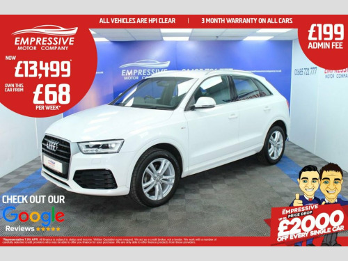 Audi Q3  2.0 TDI S line SUV 5dr Diesel Manual Euro 6 (s/s) 