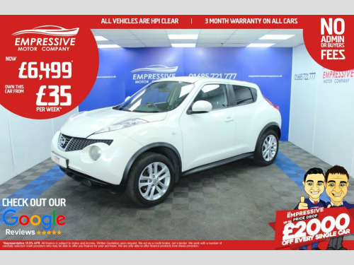 Nissan Juke  1.6 DIG-T Tekna SUV 5dr Petrol CVT 4WD Euro 5 (190