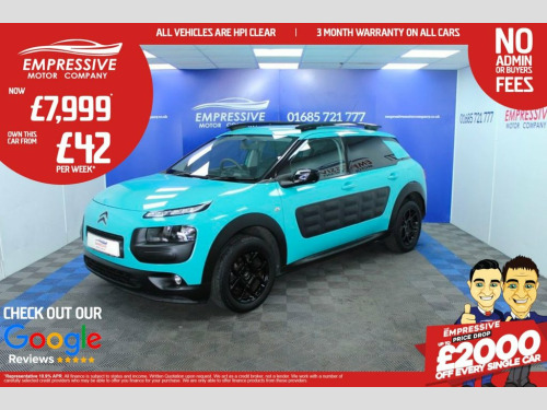 Citroen C4 Cactus  1.6 BlueHDi Feel Hatchback 5dr Diesel Manual Euro 
