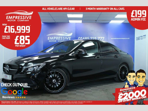 Mercedes-Benz CLA  2.1 CLA220d AMG Line Night Edition Coupe 4dr Diese