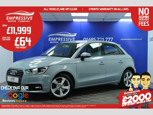 Audi A1  1.4 TFSI Sport Sportback 5dr Petrol Manual Euro 6 