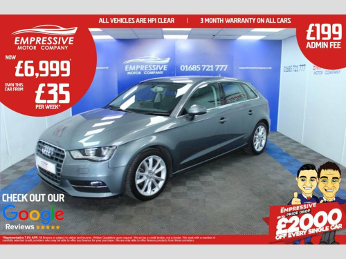 Audi A3  1.4 TFSI CoD Sport Sportback 5dr Petrol Manual Eur 