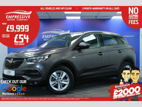 Vauxhall Grandland X  1.6 Turbo D BlueInjection SE SUV 5dr Diesel Manual