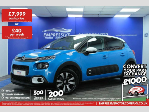 Citroen C3  1.2 PureTech Flair Hatchback 5dr Petrol Manual Eur 