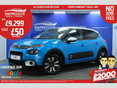 Citroen C3  1.2 PureTech Flair Hatchback 5dr Petrol Manual Eur