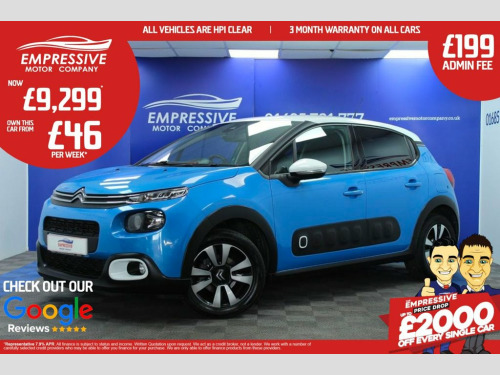 Citroen C3  1.2 PureTech Flair Hatchback 5dr Petrol Manual Eur