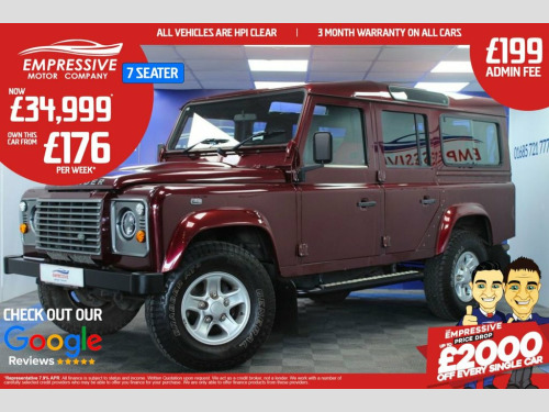 Land Rover Defender  2.2 TDCi XS SUV Double Cab 5dr Diesel Manual 4WD M