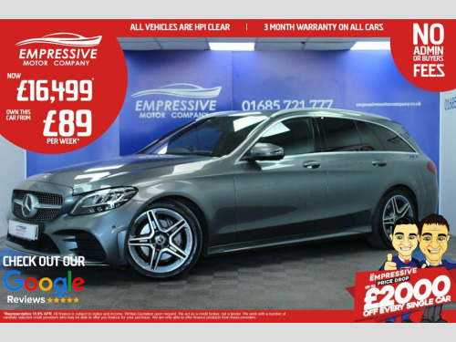 Mercedes-Benz C-Class  2.0 C220d AMG Line Estate 5dr Diesel G-Tronic+ Eur