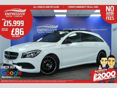 Mercedes-Benz CLA  1.6 CLA200 AMG Line Night Edition (Plus) Shooting 
