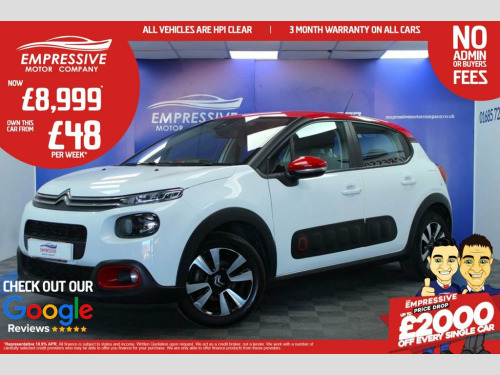 Citroen C3  1.2 PureTech Feel Hatchback 5dr Petrol Manual Euro