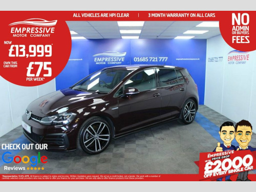 Volkswagen Golf  2.0 TDI GTD Hatchback 5dr Diesel Manual Euro 6 (s/