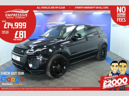 Land Rover Range Rover Evoque  2.0 TD4 HSE Dynamic Lux SUV 5dr Diesel Auto 4WD Eu