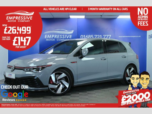 Volkswagen Golf  2.0 TSI GTI Clubsport Hatchback 5dr Petrol DSG Eur