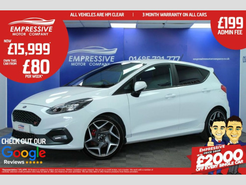 Ford Fiesta  1.5T EcoBoost ST-3 Hatchback 5dr Petrol Manual Eur 