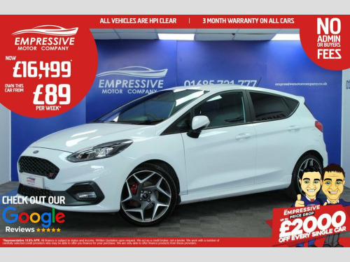 Ford Fiesta  1.5T EcoBoost ST-3 Hatchback 5dr Petrol Manual Eur