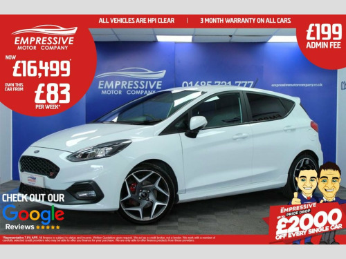 Ford Fiesta  1.5T EcoBoost ST-3 Hatchback 5dr Petrol Manual Eur