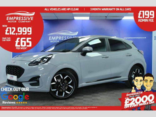 Ford Puma  1.0T EcoBoost MHEV ST-Line X SUV 5dr Petrol Manual
