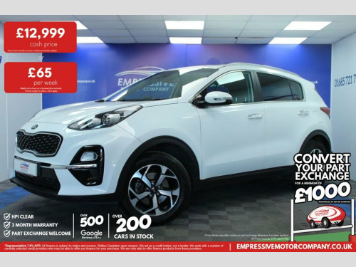 Kia Sportage  1.6 GDi 2 SUV 5dr Petrol Manual Euro 6 (s/s) (130  