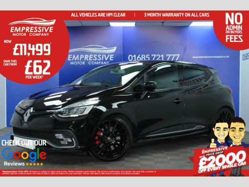 Renault Clio  1.6 TCe Renaultsport Nav Trophy Hatchback 5dr Petr