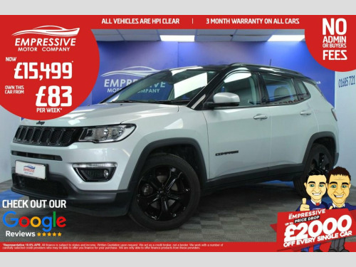 Jeep Compass  1.4T MultiAirII GPF Night Eagle SUV 5dr Petrol Man