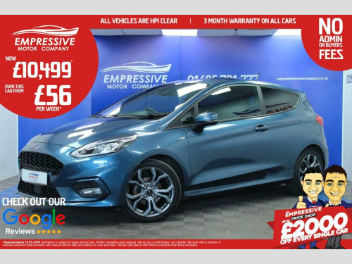 Ford Fiesta  1.0T EcoBoost GPF ST-Line Hatchback 3dr Petrol Man