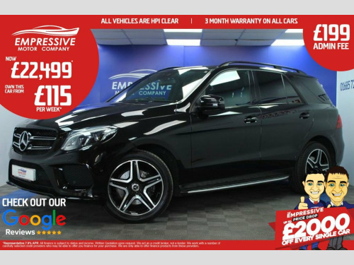 Mercedes-Benz GLE Class  2.1 GLE250d AMG Night Edition SUV 5dr Diesel G-Tro