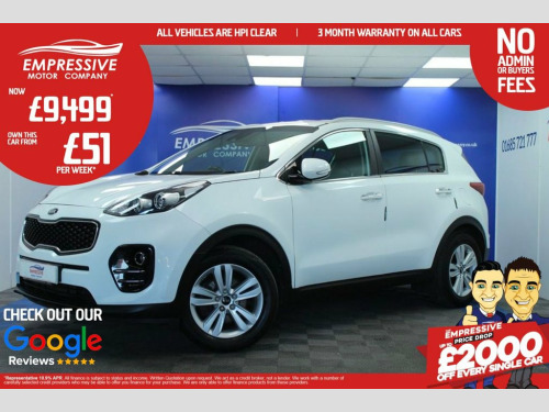 Kia Sportage  1.7 CRDi 2 SUV 5dr Diesel Manual Euro 6 (s/s) (114