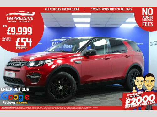 Land Rover Discovery Sport  2.0 TD4 SE Tech SUV 5dr Diesel Manual 4WD Euro 6 (