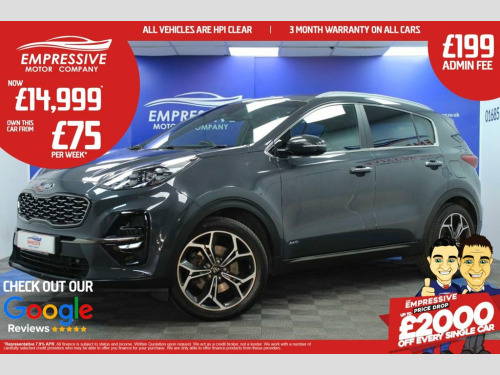 Kia Sportage  1.6 CRDi EcoDynamics+ GT-Line SUV 5dr Diesel Hybri 